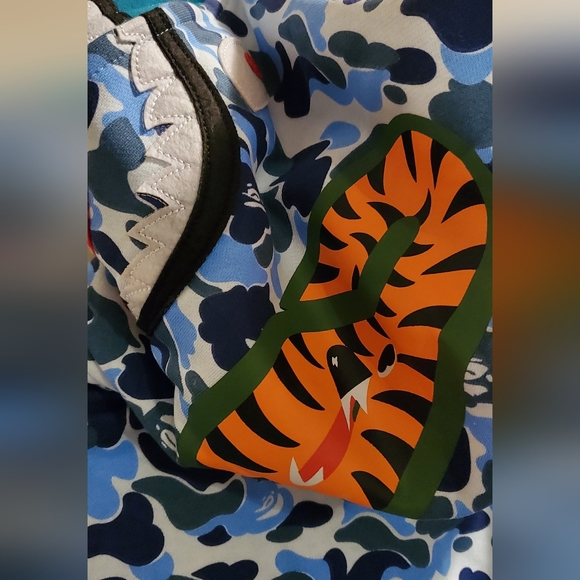 BAPE hoodie blue - Picture 4 of 9